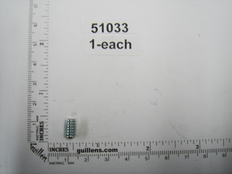 Kohler 51033; ; screw 1/4-20 x .375; in Unfinish ; ;