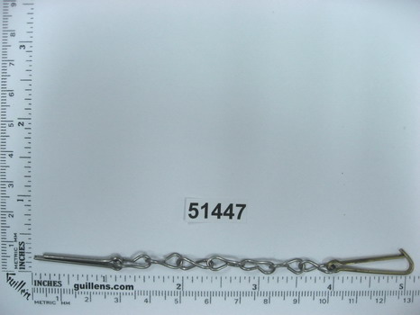 Kohler 51447; ; trip chain sa, 7 link; in Unfinish ; ;