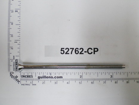 Kohler 52762-CP; ; screw, 10 - 24, oval, brass; in Chrome ; ;