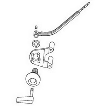 Kohler 55615-CP; ; trip lever sub assembly; in Chrome ; ;