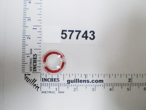 Kohler 57743; ; plug button - red; in Unfinish ; ;