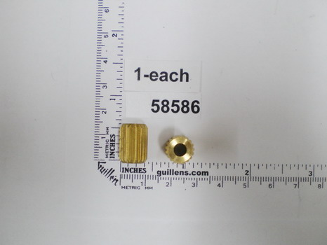 Kohler 58586; ; spline adapter, brass; in Unfinish ; ;