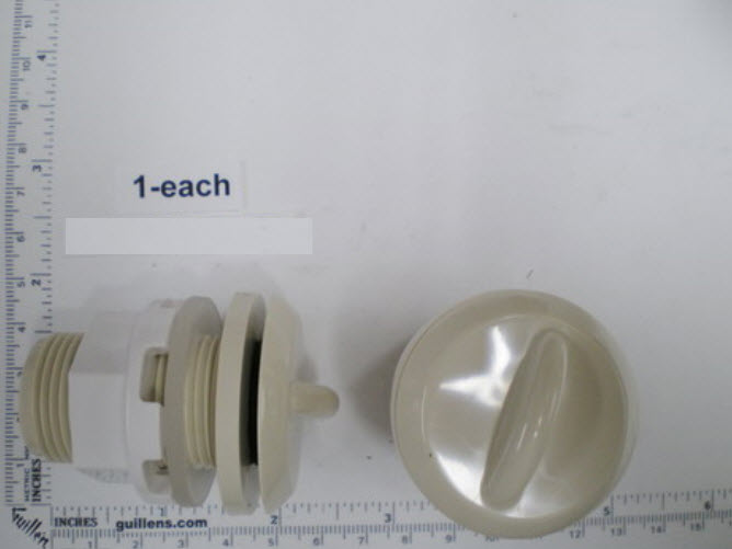 Kohler 61202-47;; air control assembly for whirlpool; in Almond; Discontinued Product;