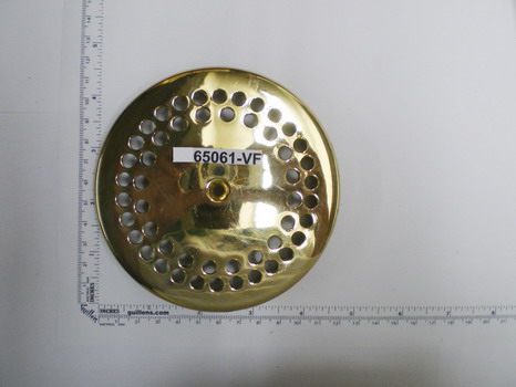 Kohler 65061-VF; ; cover, suction; in Polished Brass ; ;   Replaces 65061-PB