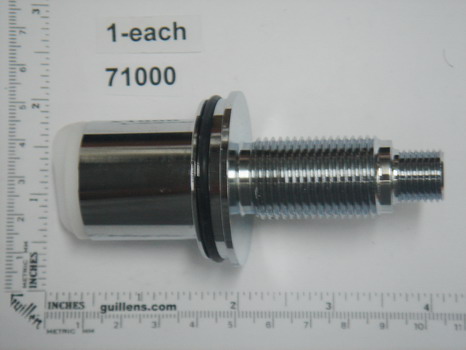 Kohler 71000;; vacuum breaker for kitchen faucet; in Unfinish; Discontinued Product;