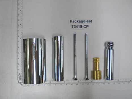 Kohler 73418-CP; ; deep rough-in kit; in Chrome ; ;   Replaces 74000-CP