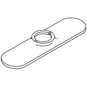 Kohler 76697-G; ; escutcheon s/c kitchen; in Brushed Chrome ; ;