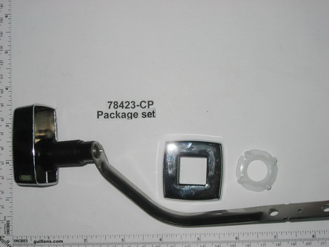 Kohler 78423-CP; ; trip lever kit; in Chrome ; ;   Replaces 77929-CP; 84230-CP