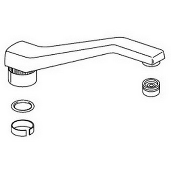 Kohler 79525-CP; ; spout assemby.; in Chrome ; ;; Discontinued Product