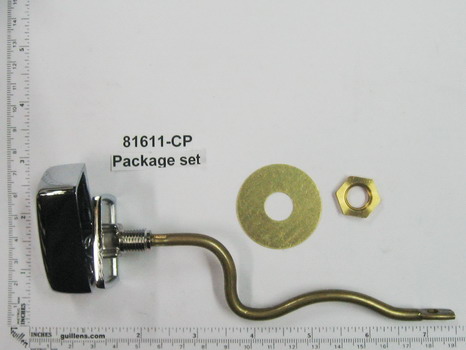 Kohler 81611-CP; ; serv kit, trip lvr; in Chrome ; Discontinued Product;   Replaces 50311; 51488-CP