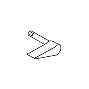 Kohler 81657-G; ; lever hdl, toilet tank; in Brushed Chrome ; ;