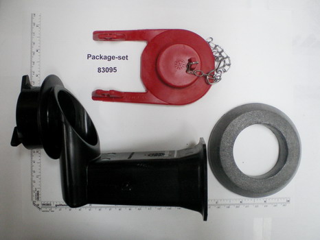 Kohler 83095; ; flush valve kit; in Unfinish ; ;   Replaces 30624; 42391; 42513; 84213; 42512; 81716; 81723; 79142; 81938; 83066; 83094