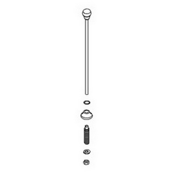 Kohler 83725-BN; ; trip lever assemby; in Vibrant Brushed Nickel ; ;