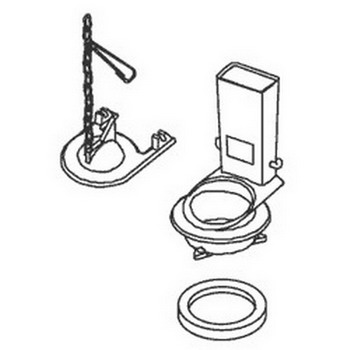 Kohler 84302; ; flush valve kit; in Unfinish ; ;   Replaces 84313