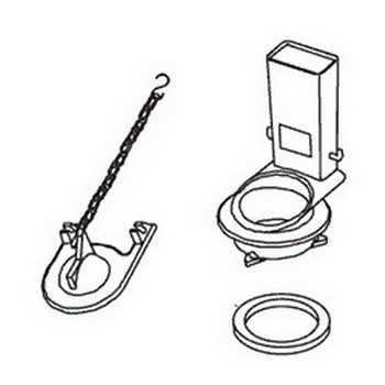 Kohler 84305; ; flush valve kit; in Unfinish ; ;   Replaces 84130