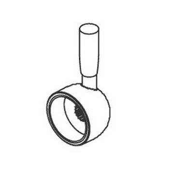 Kohler 85894-CP; ; handle, assembly, contemporary; in Chrome ; ;