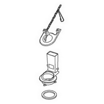 Kohler 89827; ; flush valve assembly, service; in Unfinish ; ;