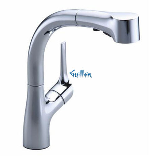 Kohler K-13963-CP; Elate (TM); pullout kitchen faucet; in Polished Chrome; Discontinued Product