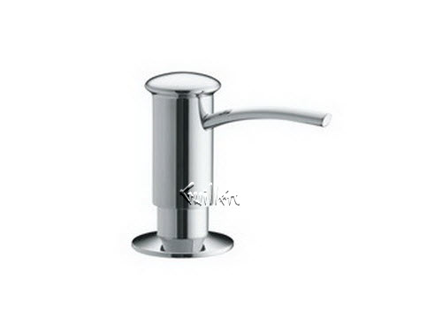 Kohler K-1895-C-VS; ; soap/lotion dispenser with contemporary design (clam shell packed); in Vibrant Stainless   K-1895-C-VS; 1895-C-VS; 1041640-VS; 1041642-VS; 1041646-VS