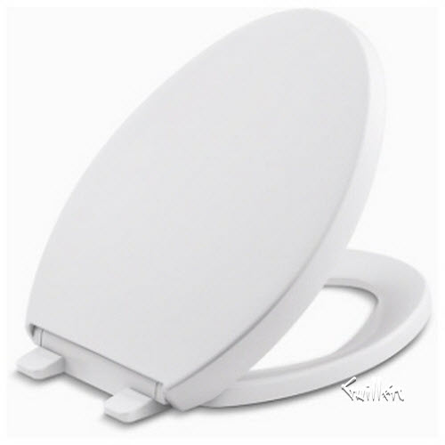 Kohler K-4008-0; grip tight reveal Q3 advantageeb elongated seat; in White