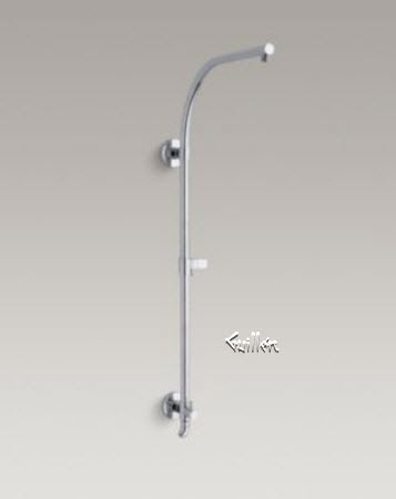 Kohler K-45209-CP; HydroRail (R); -R arch bath and shower column; in Polished Chrome