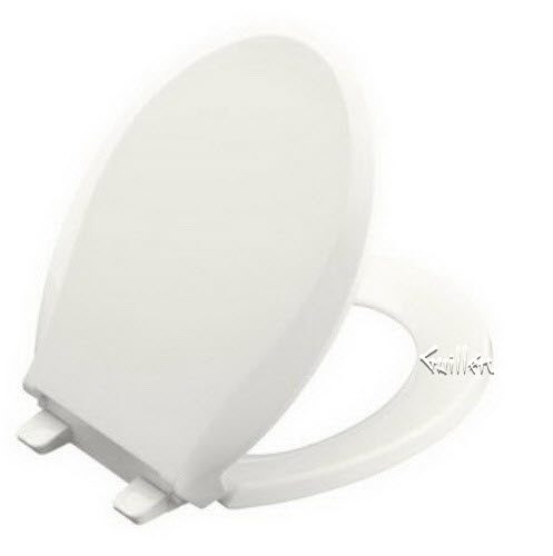 Kohler K-4639-0; Cachet (R); quiet-close(tm) round-front toilet seats with quick-release functionality; in White   K-4639-0; 4639-0; 1038227-0