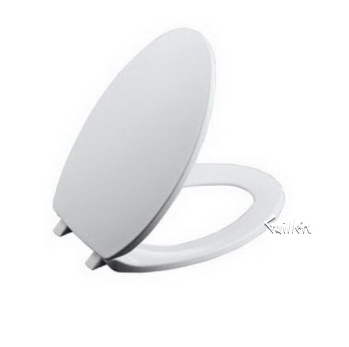 Kohler K-4774-47; Brevia (TM); with Quick-Release (TM); Hinges elongated toilet seats; in Almond