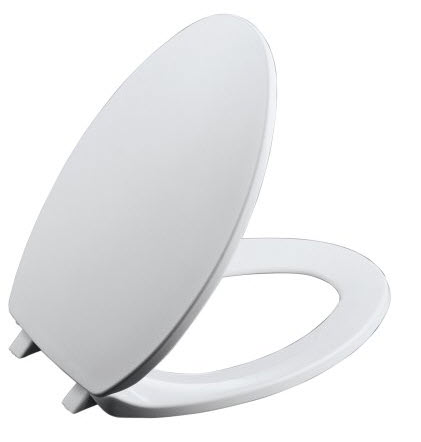 Kohler K-4774-7; Brevia (TM); with Quick-Release (TM); Hinges elongated toilet seats; in Black Black Product Discontinued use K-4636-7