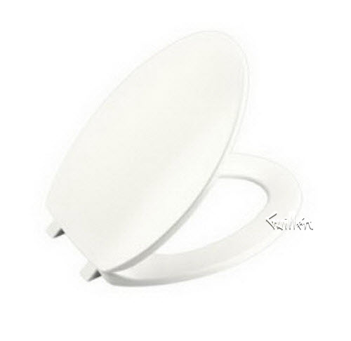 Kohler K-4775-0; Brevia (TM); with Quick-Release (TM); Hinges round-front toilet seats; in White
