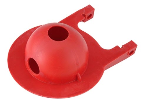Korky 2021BP; ; 3 inch Valve Seal Kit Fits TOTO G-Max Flapper; in Red   THU331S; THU138S; THU092-7; THU092-3; THU175S; THU299S