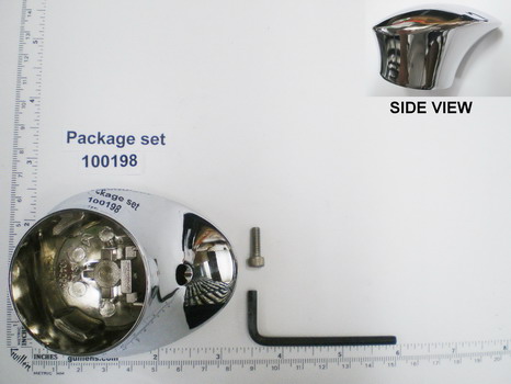 Moen 100198 HDL LR VIL MNT 1H TS CHR