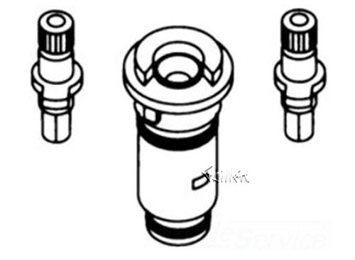 Moen 14690; ; commercial heavy duty ceramic sani cartridge; in Unfinish