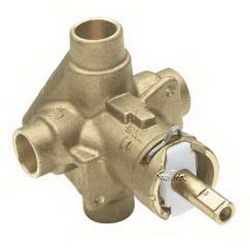 Tech 2520 Moen Rough-in Posi-Temp pressure balancing cycling valve repair replacement technical part breakdown