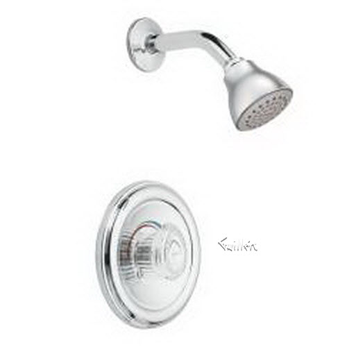 Tech 3175 Moen 1 handle Moentrol valve and shower trim repair replacement technical part breakdown