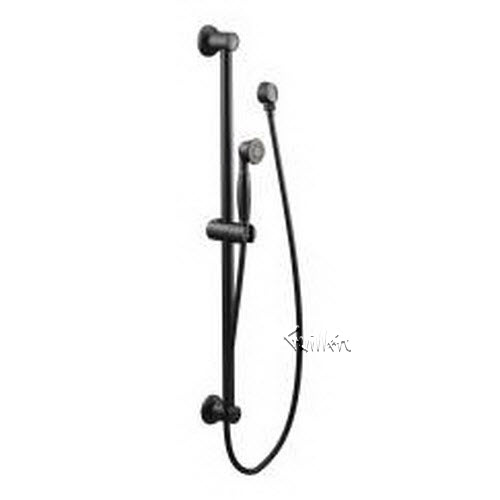 Moen 3869EP; ; handheld shower 1 function with slide bar wr 2.0 gpm repair replacement technical part breakdown