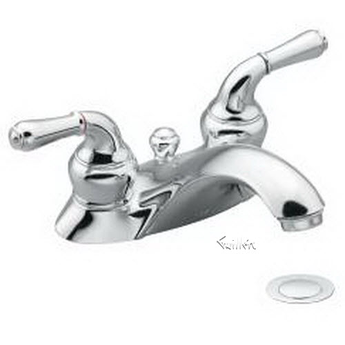 Tech 4551 Moen 2 handle lavatory faucet with drain assembly repair replacement technical part breakdown