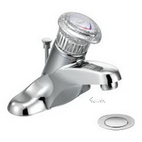 Tech 4621 Moen 1 handle lavatory faucet with drain assembly repair replacement technical part breakdown