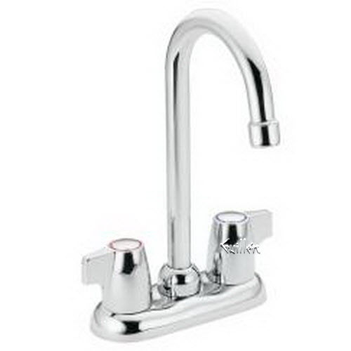 Tech 4903 Moen 2 handle bar faucet repair replacement technical part breakdown