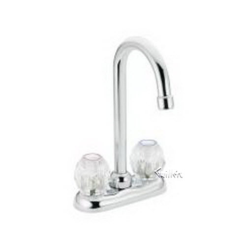 Tech 4910 Moen 2 handle bar faucet repair replacement technical part breakdown