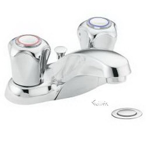 Tech 4935 Moen 2 handle lavatory faucet with drain assembly repair replacement technical part breakdown