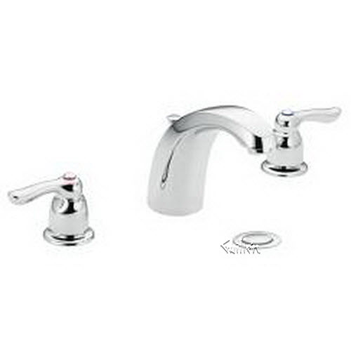 Tech 4945 Moen 2 handle lavatory faucet with drain assembly repair replacement technical part breakdown