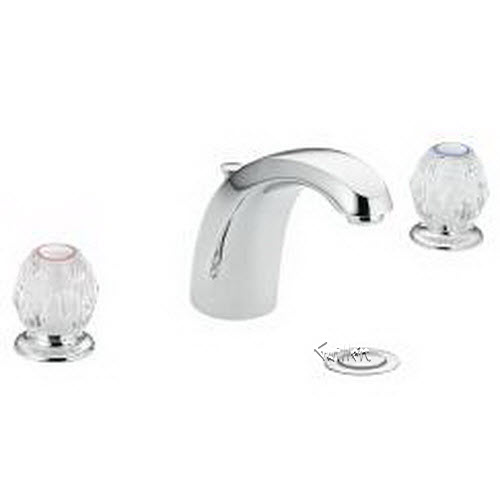 Tech 4962 Moen 2 handle lavatory faucet with drain assembly repair replacement technical part breakdown