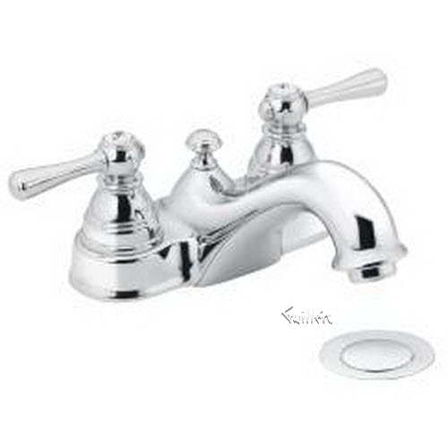 Tech 6101 Moen 2 handle lavatory with drain assembly faucet repair replacement technical part breakdown