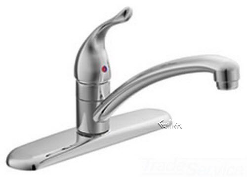 Tech 67424 Moen 1 handle kitchenChrome""