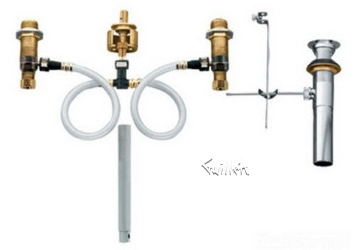 Moen 69000; ; rough-in m-pack widespread lavatory valve 1/2 inch; in Unfinish   9000