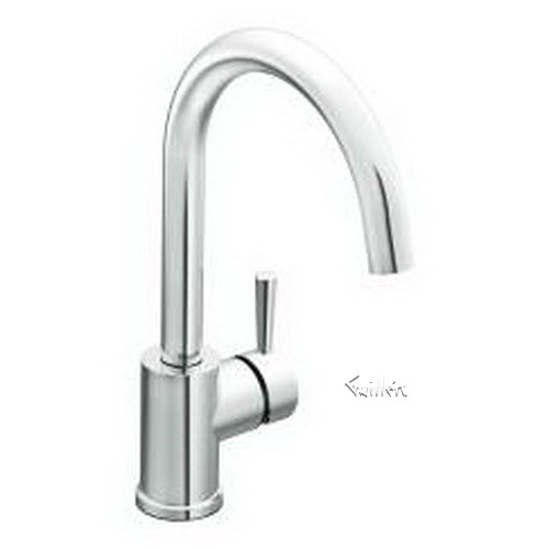 Tech 7100 Moen 1 handle kitchen faucet repair replacement technical part breakdown