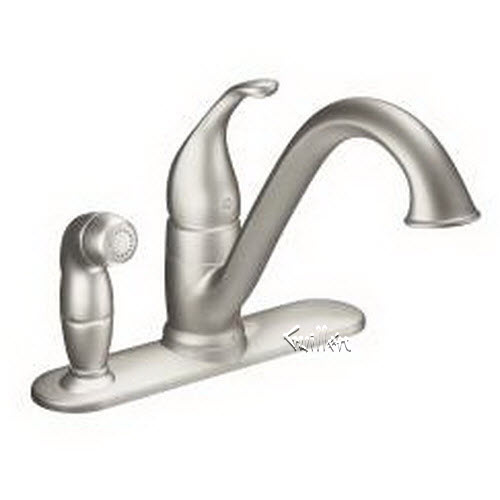 Moen 7835; Camerist; one-handle kitchen faucet repair replacement technical part breakdown