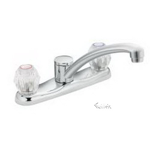 Tech 7900 Moen 2 handle kitchen faucet repair replacement technical part breakdown
