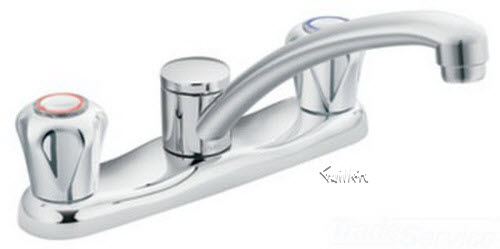 Tech 7930 Moen 2 handle kitchenChrome""