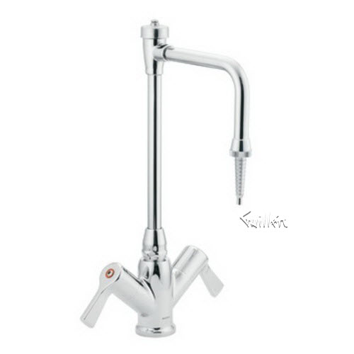 Tech 8116 Moen 2 handle labortaory with vacuum spout and hose nozzle repair replacement technical part breakdown